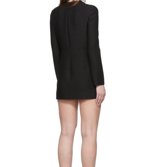 VALENTINO Black Embroidered Dress - Picture 3 of 3